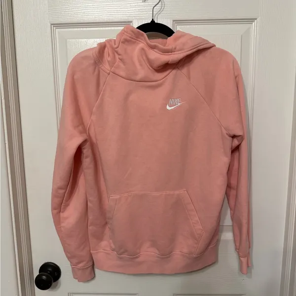 Nike Fleece Funnel Neck Hoodie embroidered logo size‎ XS - Image 3