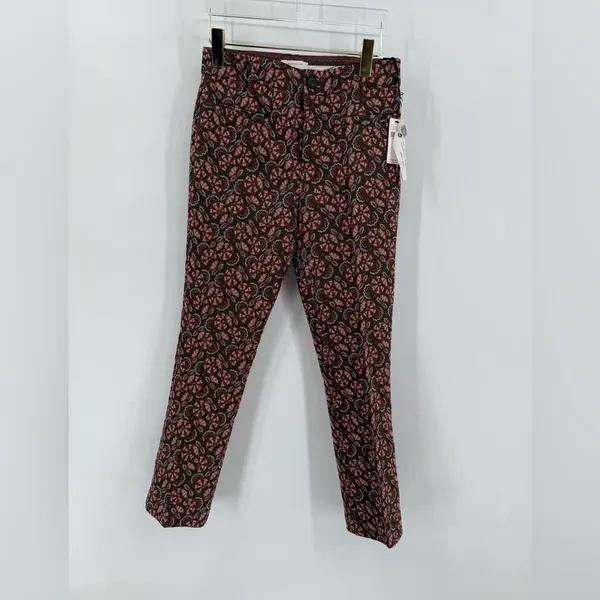 NEW‎ Anthropologie The Essential Slim Straight Trousers Size 2 - Image 7
