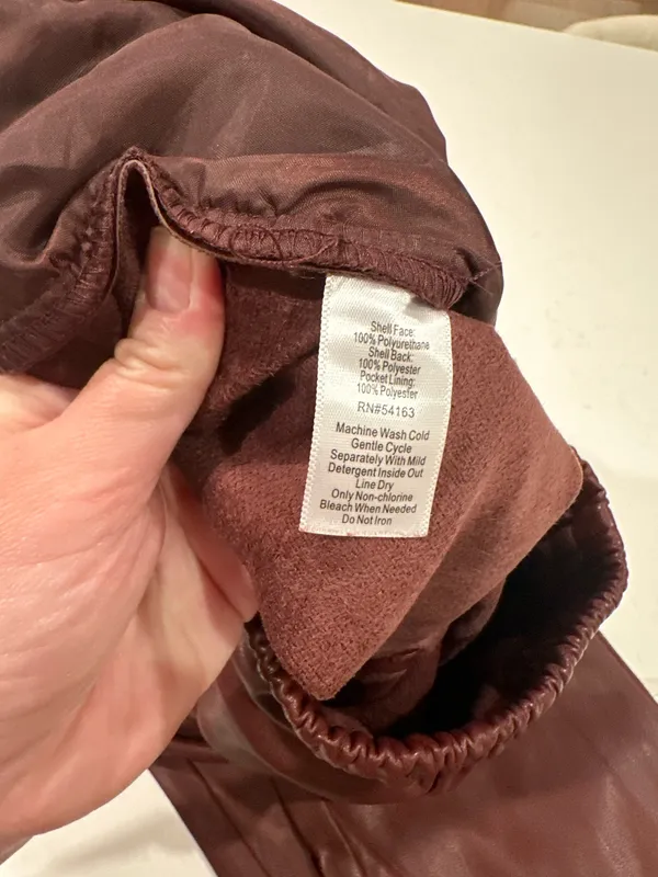 Marc New York Faux Leather Pants - Image 4