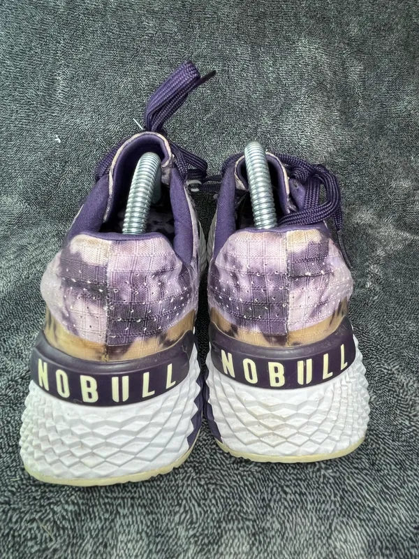 NOBULL Ripstop Runner Purple Tie Dye Women's 9.5 / Men's 8 Athletic Shoes - Image 4