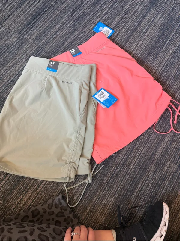 Columbia 3XL Skort Bundle 2 Pack NWT Ruched Side Tie Skorts - Image 5