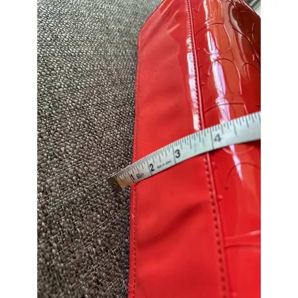 Kate Spade New York Red Patent Leather Heart Embossed Tote Bag Handbag **seedesc - Image 8