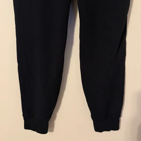 Lululemon Warm Down High Rise‎ Jogger Modal Black Stretchy Loungewear Sz 6 - Image 7
