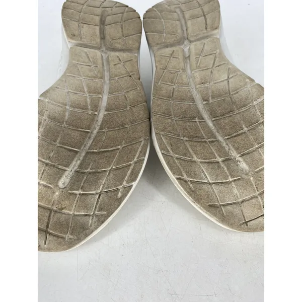 OOFOS OOMG Low Mesh Recovery Shoes White Womens 9.5 Comfort Walking Sneaker - Image 9