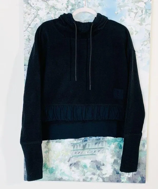 FP Movement Black Fleece Pullover size small - Image 2