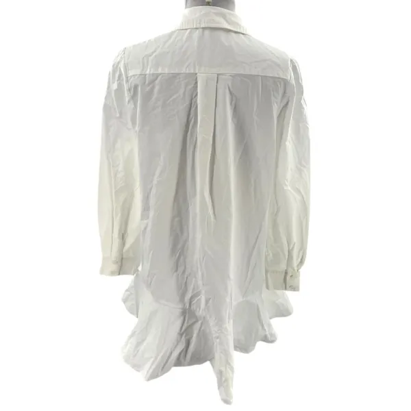 Tuckernuck White Cotton Poplin Callahan Shirt Dress‎ Sz S - Image 3
