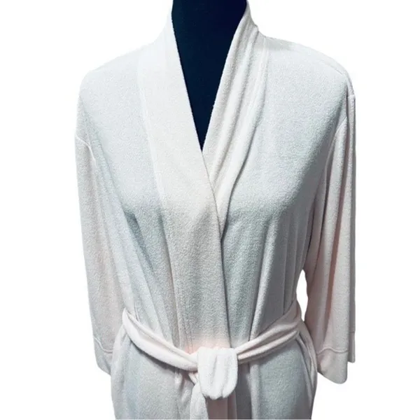 Natori Light Pink Lightweight Robe Sz M - Image 4