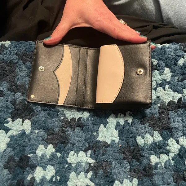 Kate Spade New York Nadine small Bifold wallet Leather Black / Dolce - Image 3
