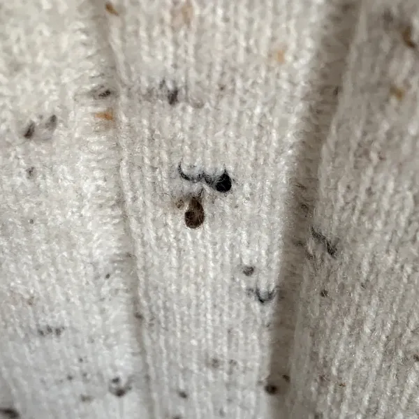 Madewell Donegal Bowden Henley Wool Blend‎ Sweater Coziest Yarn in Cream - Image 9