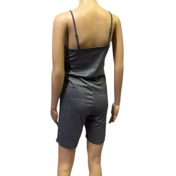 Set of two J for Justify Heather Gray and Tie Dye Shorts Rompers Large - Image 9