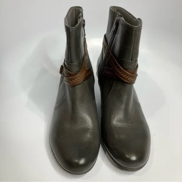 Rockport‎ Cobb Hill leather heeled boots size 8 - Image 3