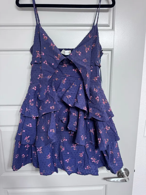 Dark Purple Altar'd State Dress - Image 3