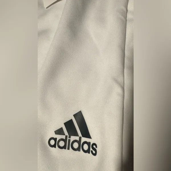 Adidas Women's Athletic White Shorts - Image 8