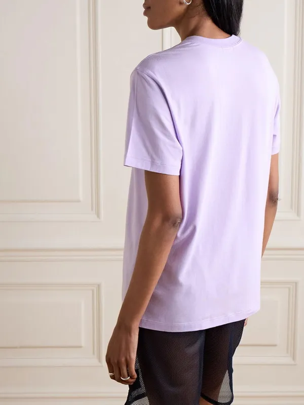 SKIMS Boyfriend stretch-modal and cotton-blend jersey T-shirt - Lily size xs - Image 2