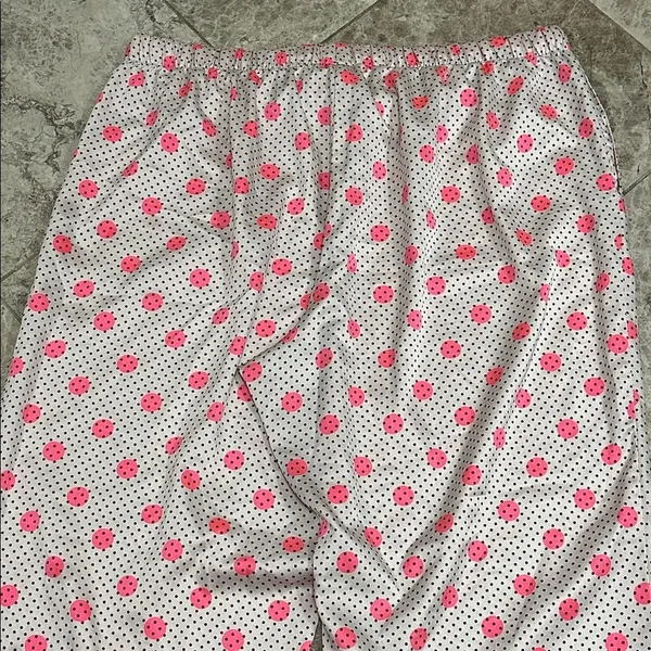 Victoria’s Secret Polka Dot satin Pajama Pants Pink Dots Large - Image 12