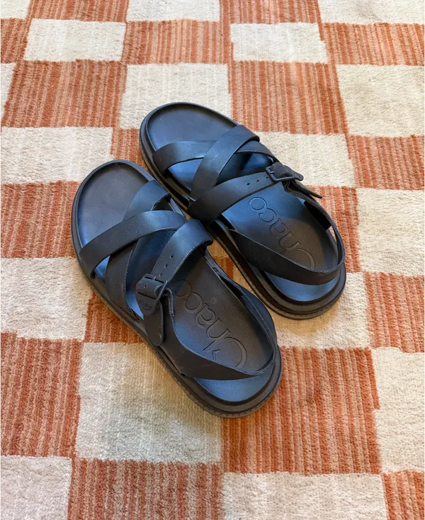 Chacos Leather Sandals Black - Image 2