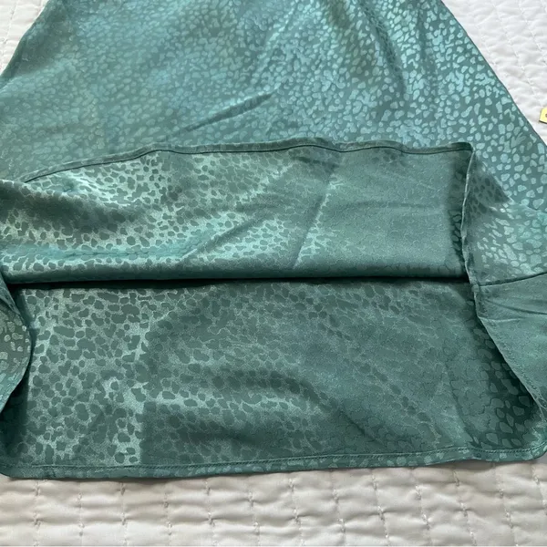 J for Justify Casual Teal Patterned Mini Dress - Image 6