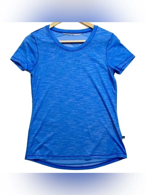 Lululemon Beat The Heat Short Sleeve Top Size 4 - Image 3