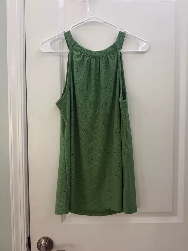 Green tank top Size M - Image 3