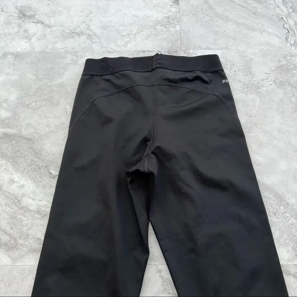 Nike Pro Crop Dri-fit Leggings in Black Size XS XSmall Logo‎ Compression - Image 3