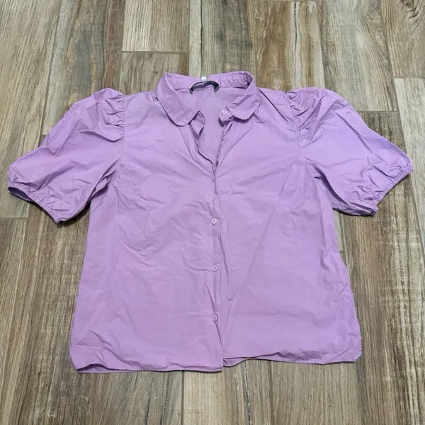 English Factory Peter Pan Collar Shirt - Image 2