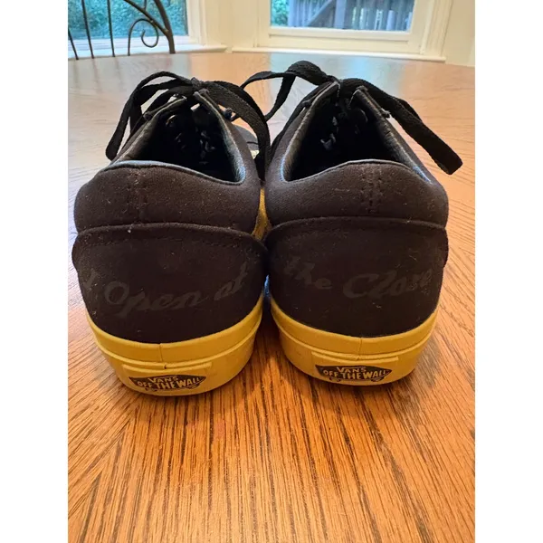 Vans Harry Potter Golden Snitch Sneakers Womens 6.5 Black Gold Old Skool Shoes - Image 6