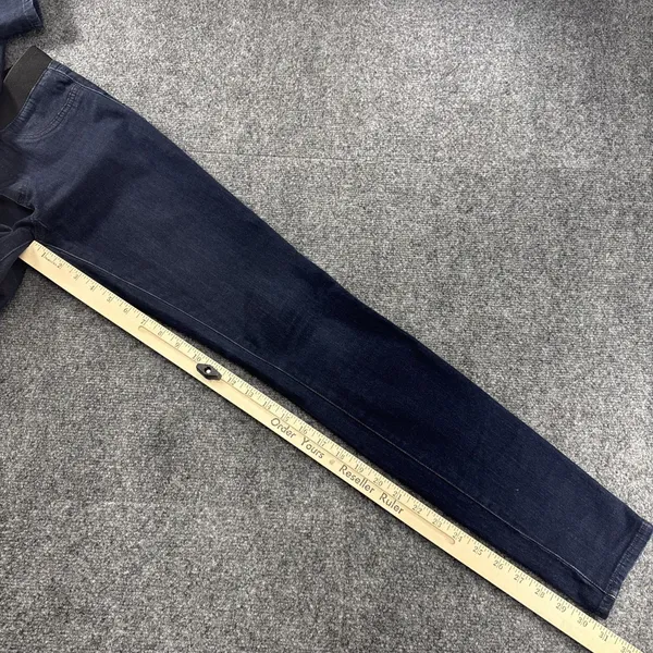 Tory Burch Denim Leggings Women’s 27 Dark Wash Pull-On Skinny Jeans EUC - Image 13