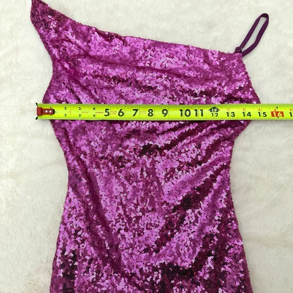 Hello Molly Citadel Skies Purple Sequin Mini Dress - Size 2 - Image 5