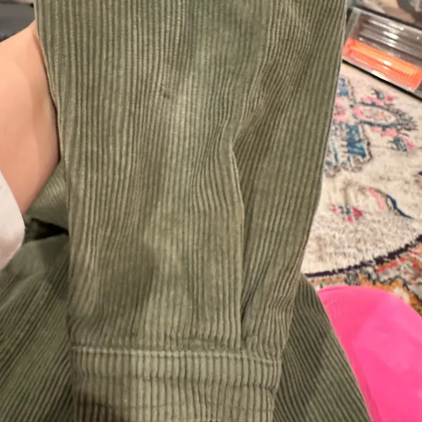POL Olive Green Goblincore Corduroy Jacket M - Image 9