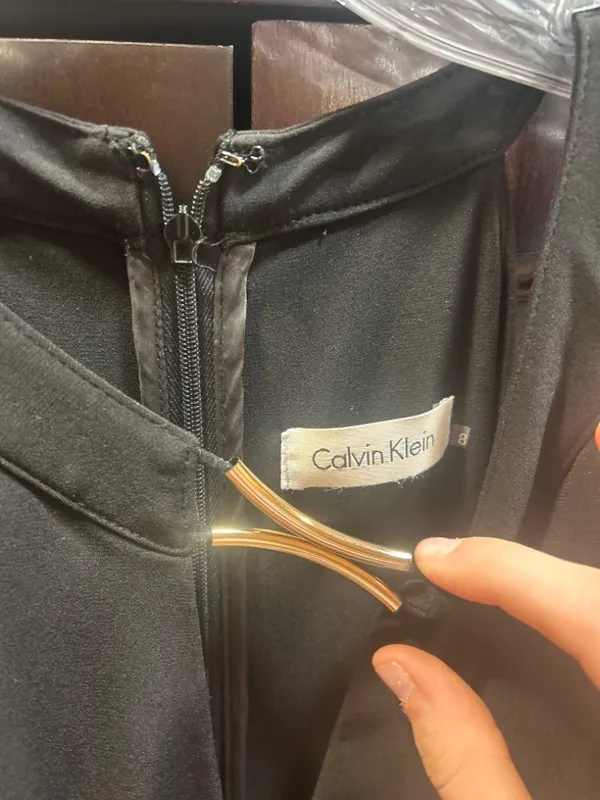 Calvin Klein fancy, classy black jumper  - Image 4