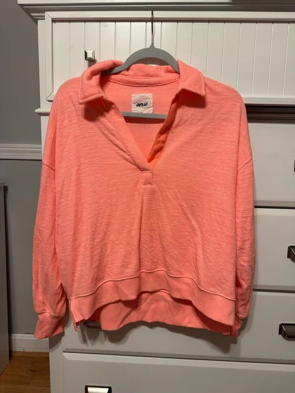 Aerie Coral Pullover - Image 2