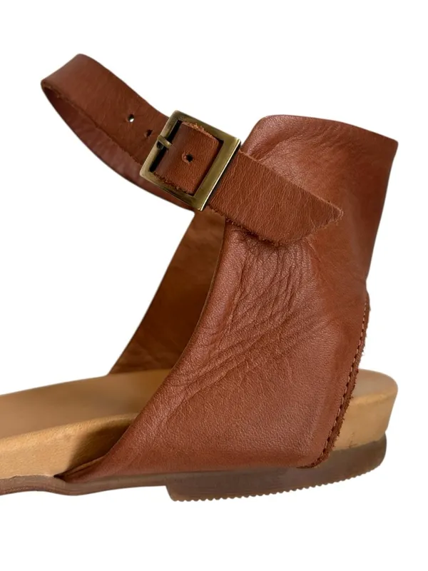 EUC Miz Mooz Leather Antony Sandals Brown Size 10 - Image 4