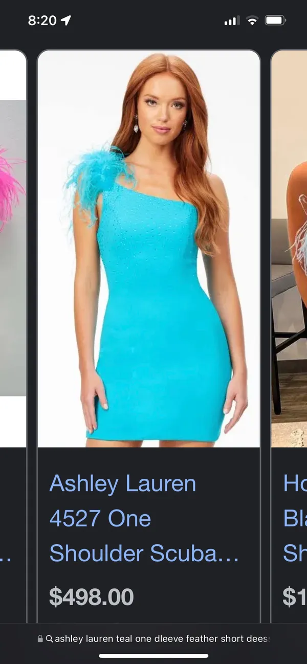 Ashley Lauren Homecoming Dress - Image 2
