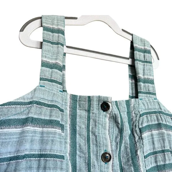 Womens Roxy Sweeter Sleeveless Striped Button Down Weekender Dress - Sz XS - Image 5