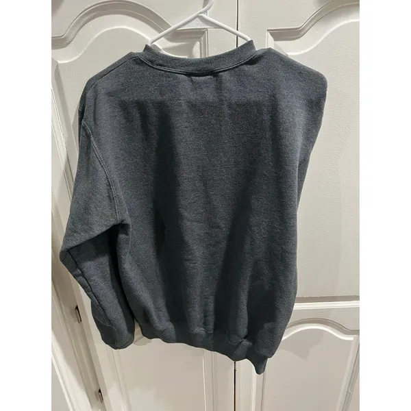 Champion Princeton University Crewneck Sweatshirt Small Gray Embroidered College - Image 6