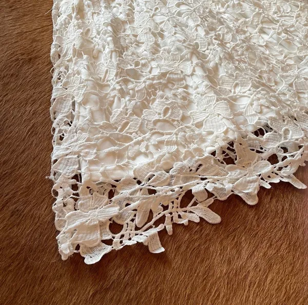 Lulu’s White Lace Midi Dress - Image 5