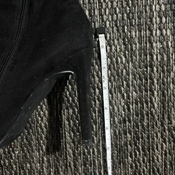 Hot Kiss Knee High Suede Boots Size 8 - Image 8