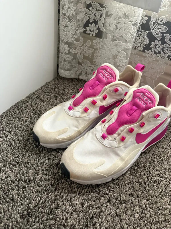 Pink Nike Air Max 270 React - Image 2