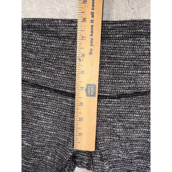 lululemon wonder under leggings low rise black white 6 Full Length - Image 8