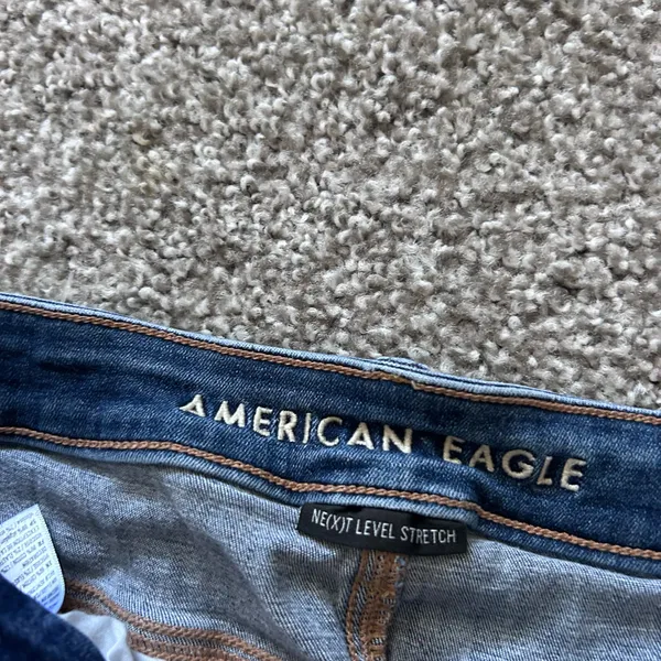 American Eagle Outfitters Cut Off Denim Shorts - Image 2
