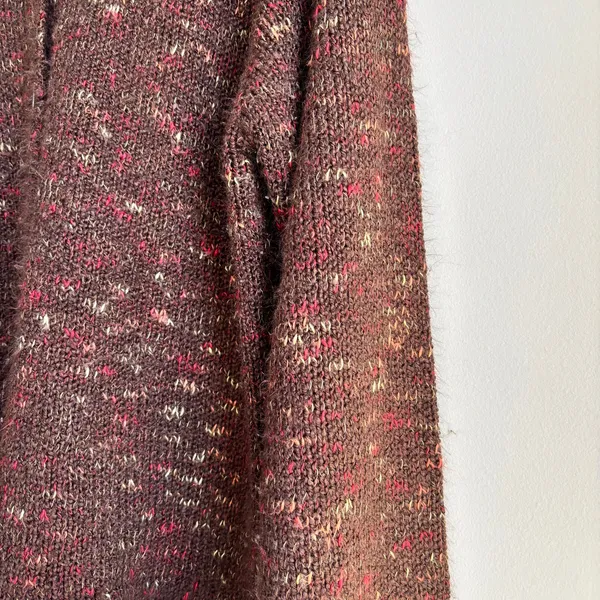 90s Vintage Wind River Cardigan Sweater M/L Pearl Button Grandma Cottage Boho - Image 2