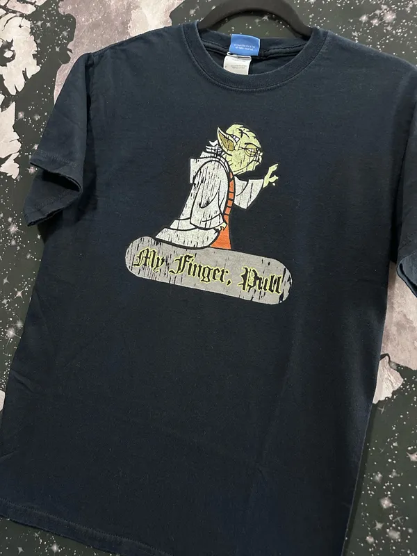 Star Wars Movie Yoda Character Quote Shirt - Image 2