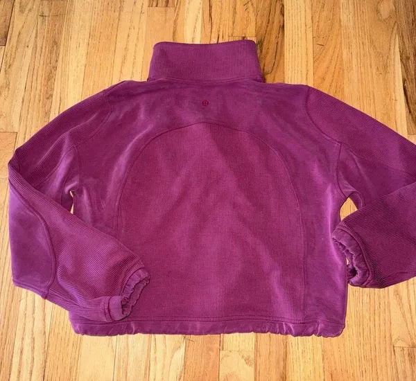Lululemon Brushed Softstreme Half Zip 4 - Image 6