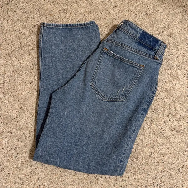 Abercrombie & Fitch A&F Jeans 29 8 Regular Vintage Straight High Rise - Image 4