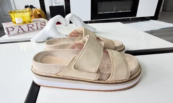 ✨ Title: Cole Haan Cloudfeel Suede Platform Slide Sandals (Size 7B) 👡 - Image 14