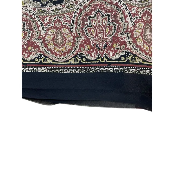 Vintage Hunt Club Floral‎ Print Wrap Maxi Skirt Size 12 - Image 8