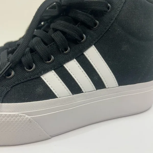 Adidas Women’s 6.5 Eco-Friendly Black and white sneakers - Image 8