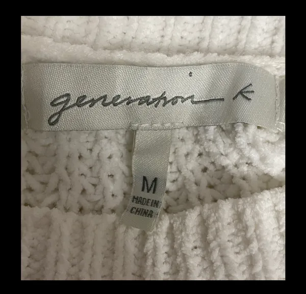 Generation K longsleeves cropped Oversized Sweater - Size Medium - Image 5
