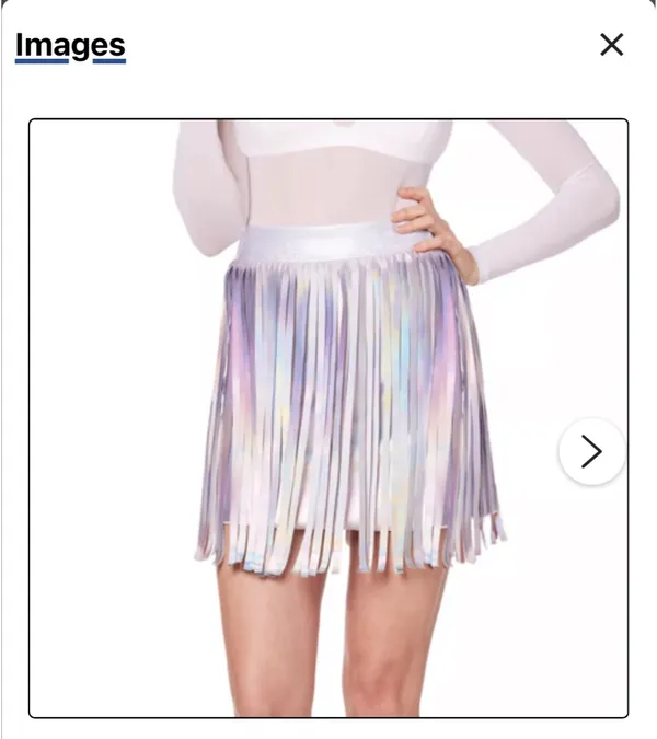 Spirit Halloween Space Cowgirl Skirt - Image 2