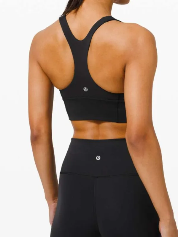 Lululemon Wunder Train Longline SportsBra *Medium Support, C/D Cups Black 4 $68 - Image 2